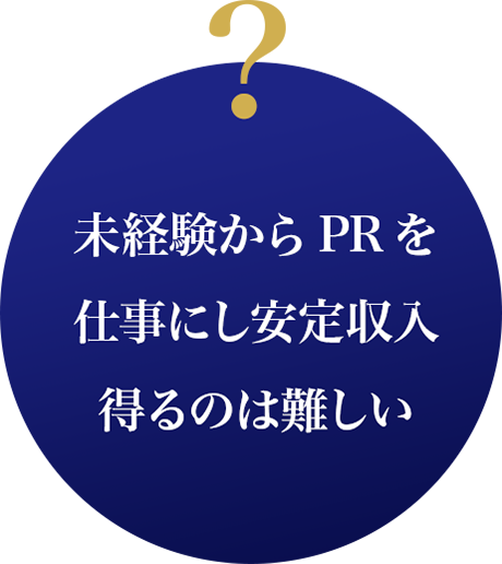 PRをしても結果は出ない